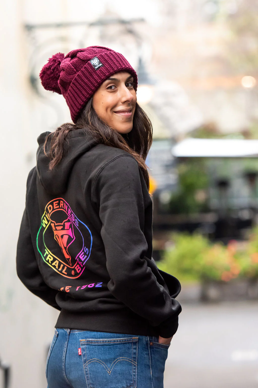 WTB Heritage Logo Rainbow Hoodie - Image 4